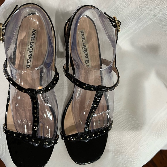 - Karl Lagerfeld Tori Women’s Ankle Strap Sandals size 8.5 - Picture 6 of 7